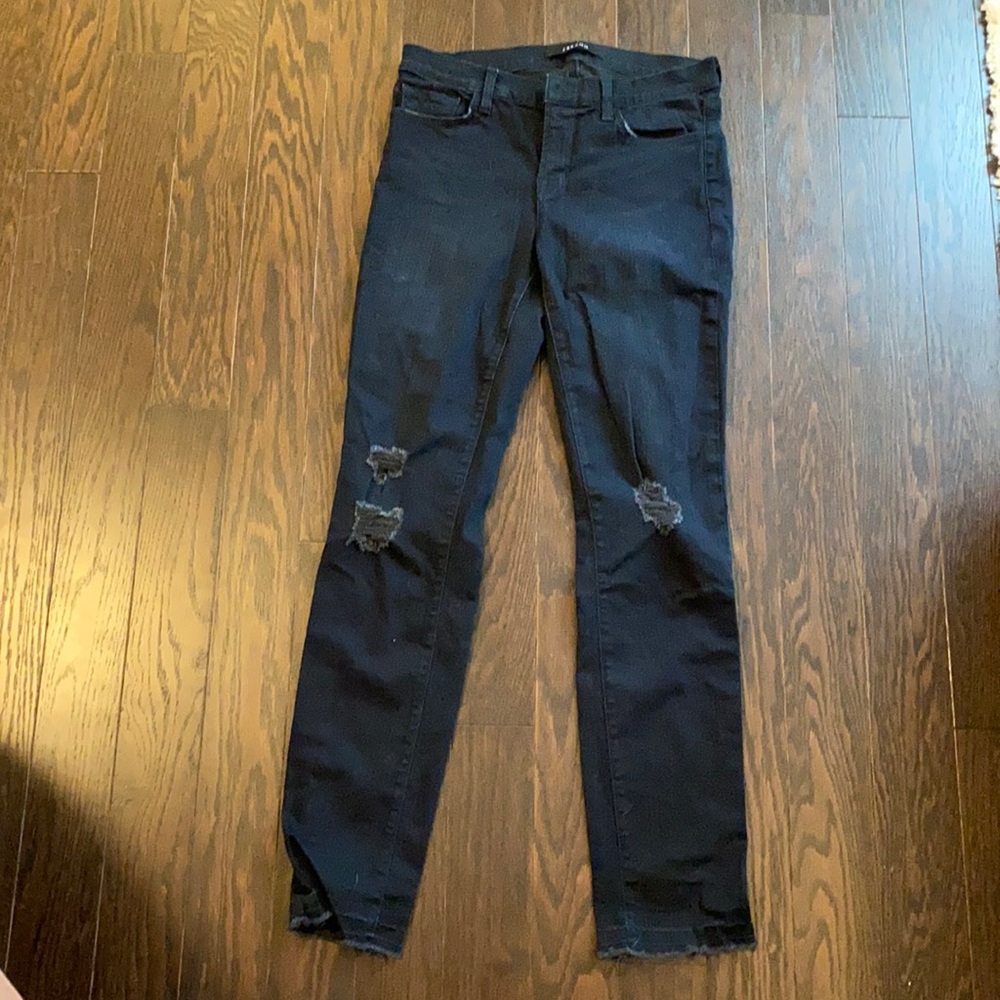 JBRAND skinny leg blacklash size 28 dark wash